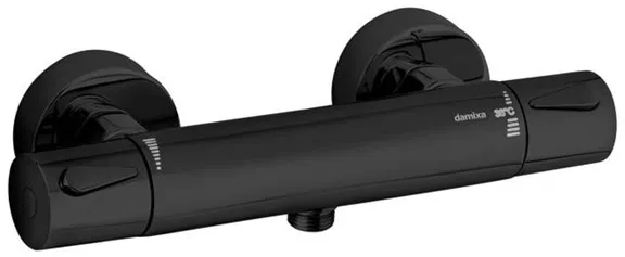 Damixa Silhouet shower mixer, matt black