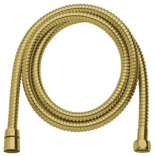 Damixa metal shower hose 1500 mm, brushed brass PVD