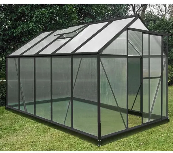 Greenhouse poly black 191x313x191cm