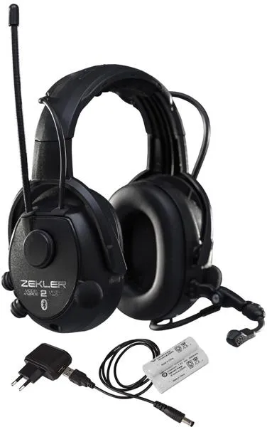 ZEKLER Hearing Protection 412RDB incl. battery and charger