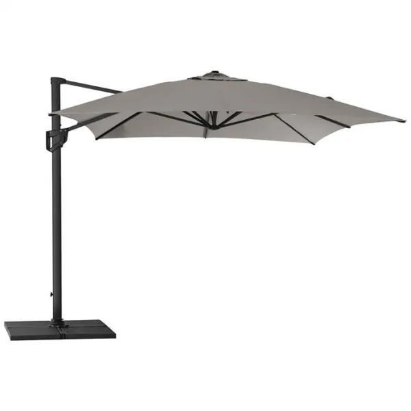 Cane-Line Hyde Luxe parasol incl. base - 3x4 m.