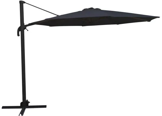Roma parasol 360-rotation navy blue 250cm