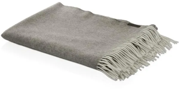 Fritz Hansen Plaid Cashmere Brown