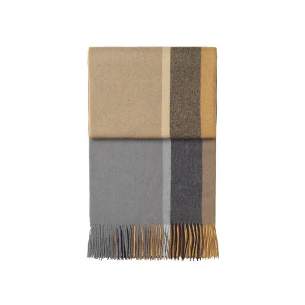 Elvang Manhattan throw - Yellow - 130 x 200 cm