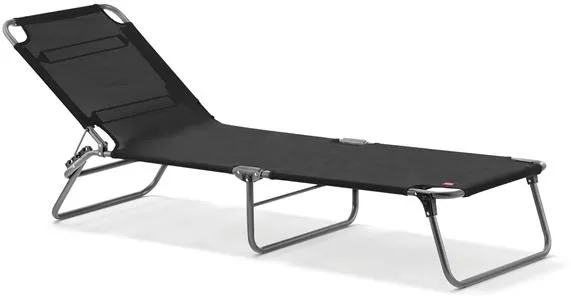Fiam Amigo Sun Lounger Black