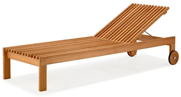 Cane-Line Amaze Sun Lounger - Teak - without Cushion