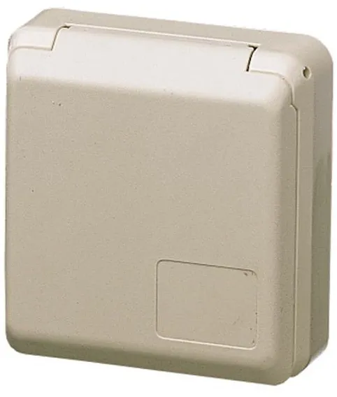 Mennekes CEE surface-mounted socket 5-pole 16A 400V IP44 6H 4115